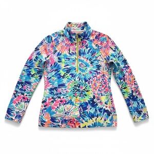 Lilly Pulitzer UPF 50+ Skipper Popover Top | XXS. | Kangaroo Pocket | NWT